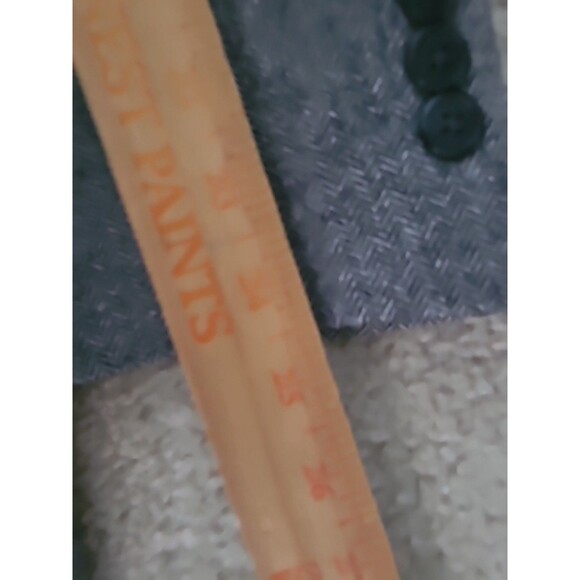 ADOLFO Lambswool TWEED Sport Coat Mens 44R Gray Herringbone Fleck Blazer Jacket - Picture 12 of 16